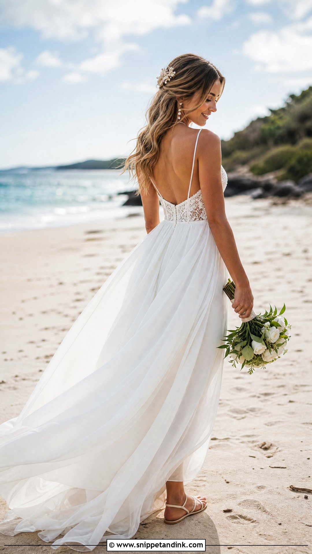 Beach Wedding Dress Description - Snippet and Ink - 25 Wedding Dress Description Ideas