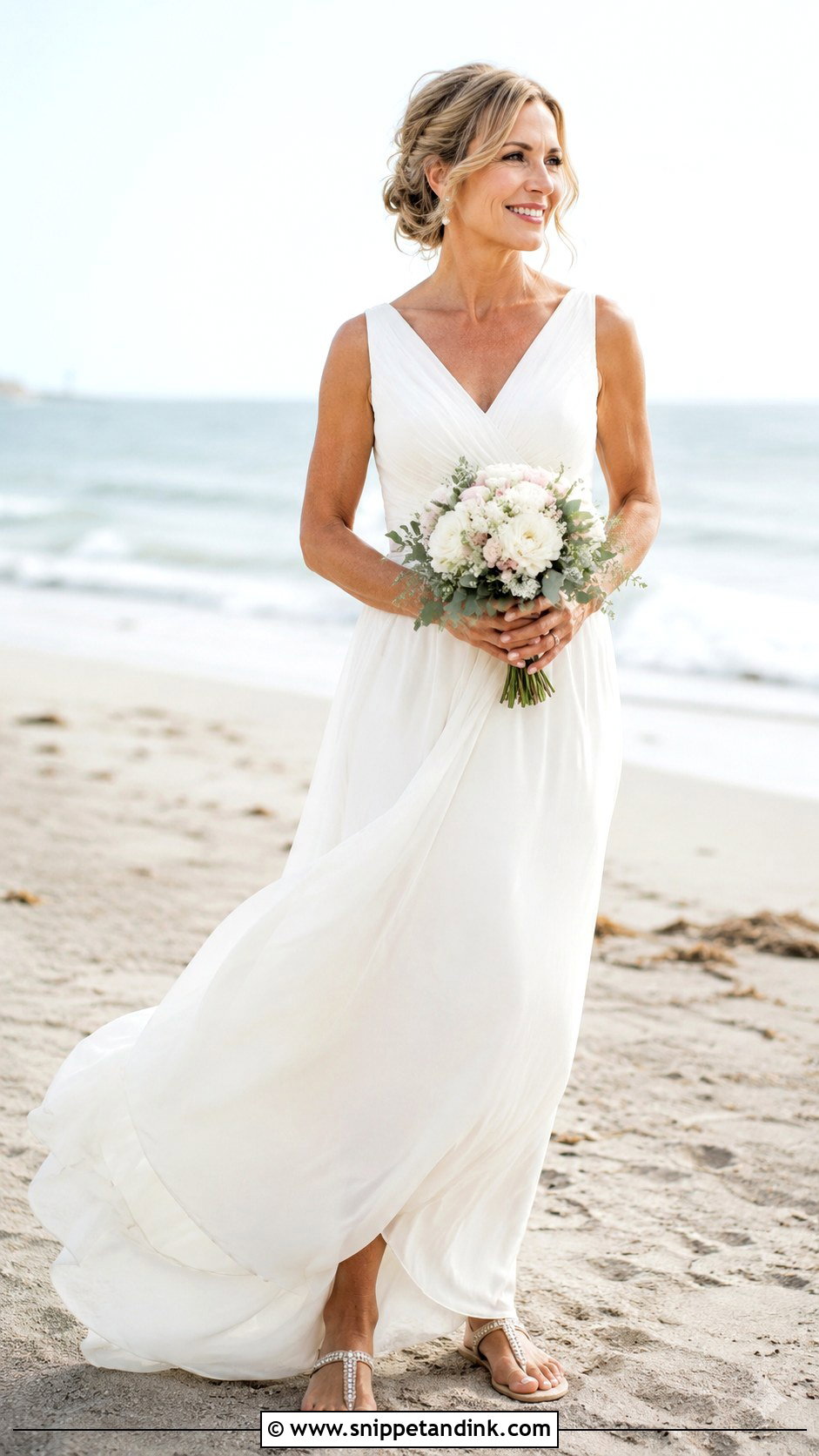 Beach Wedding Dress For Second Wedding Over 40 - Snippet and Ink - 25 2nd Wedding Dress Over 40 Ideas