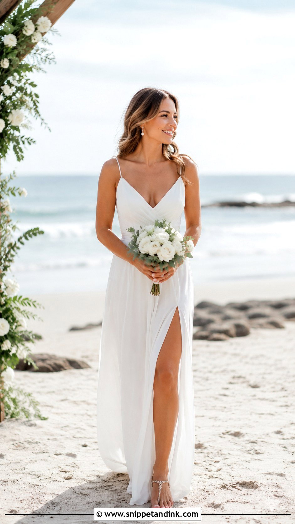 Beach Wedding Dress For Short Brides - Snippet and Ink - 30 Wedding Dresses for Short Brides