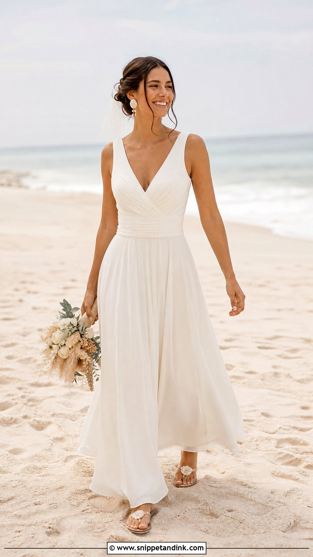 Beach Wedding Dress No Train - Snippet and Ink - 20 Wedding Dress No Train Ideas
