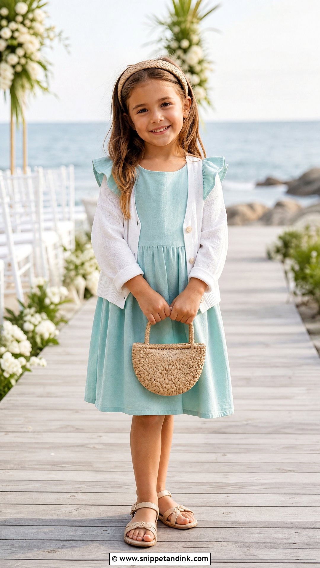 Beach Wedding Dress Outfit - Snippet and Ink - 20 Wedding Outfit for Girls Kids Ideas