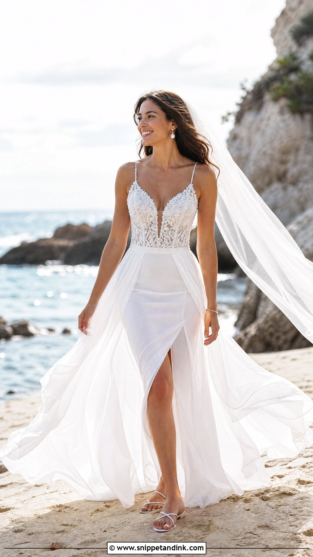 Beach Wedding Dress With Detachable Skirt - Snippet and Ink - 25 Wedding Dress with Detachable Skirt Ideas