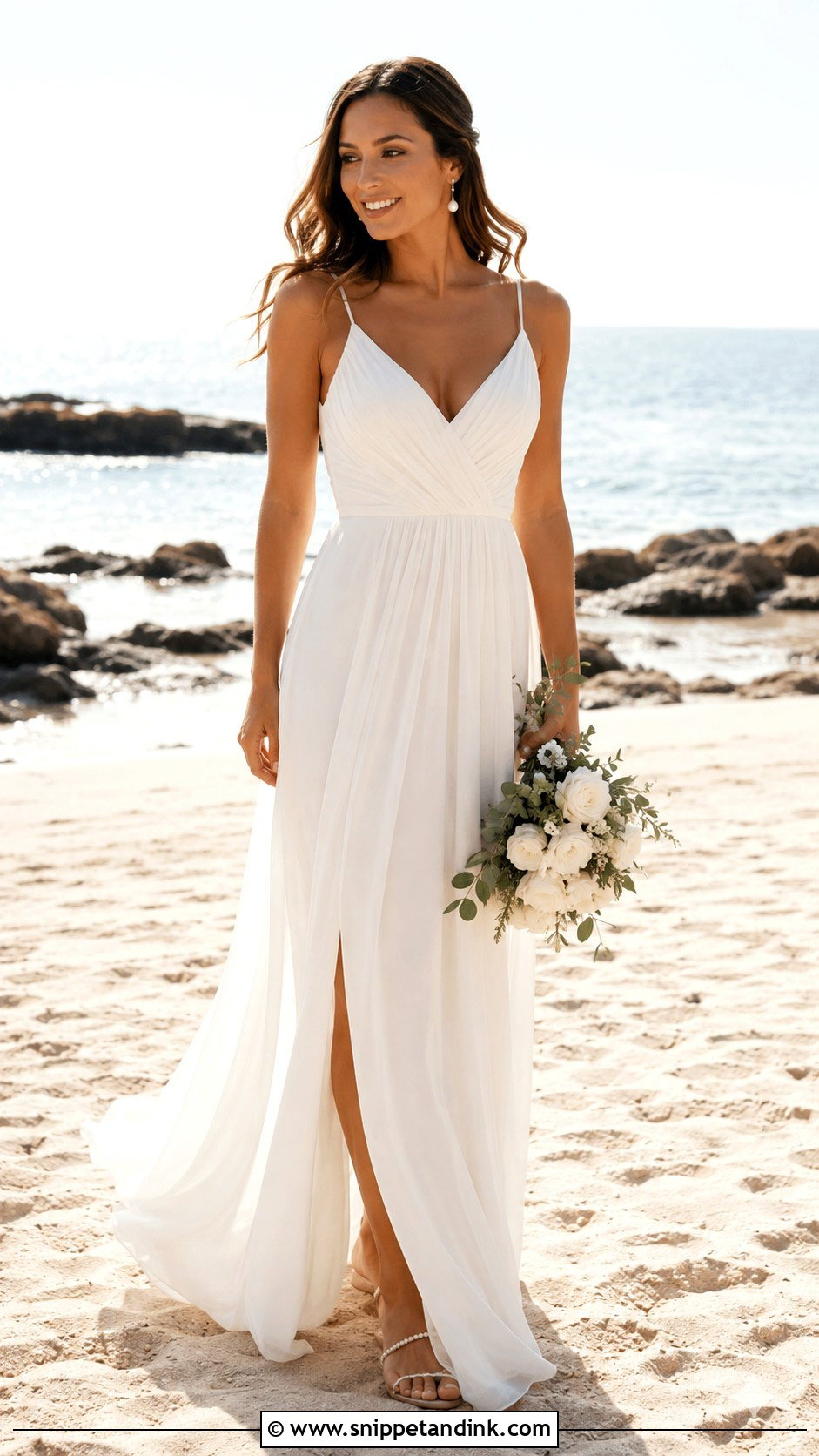 Beach Wedding Dress With Straps - Snippet and Ink - 25 Wedding Dress with Straps Ideas