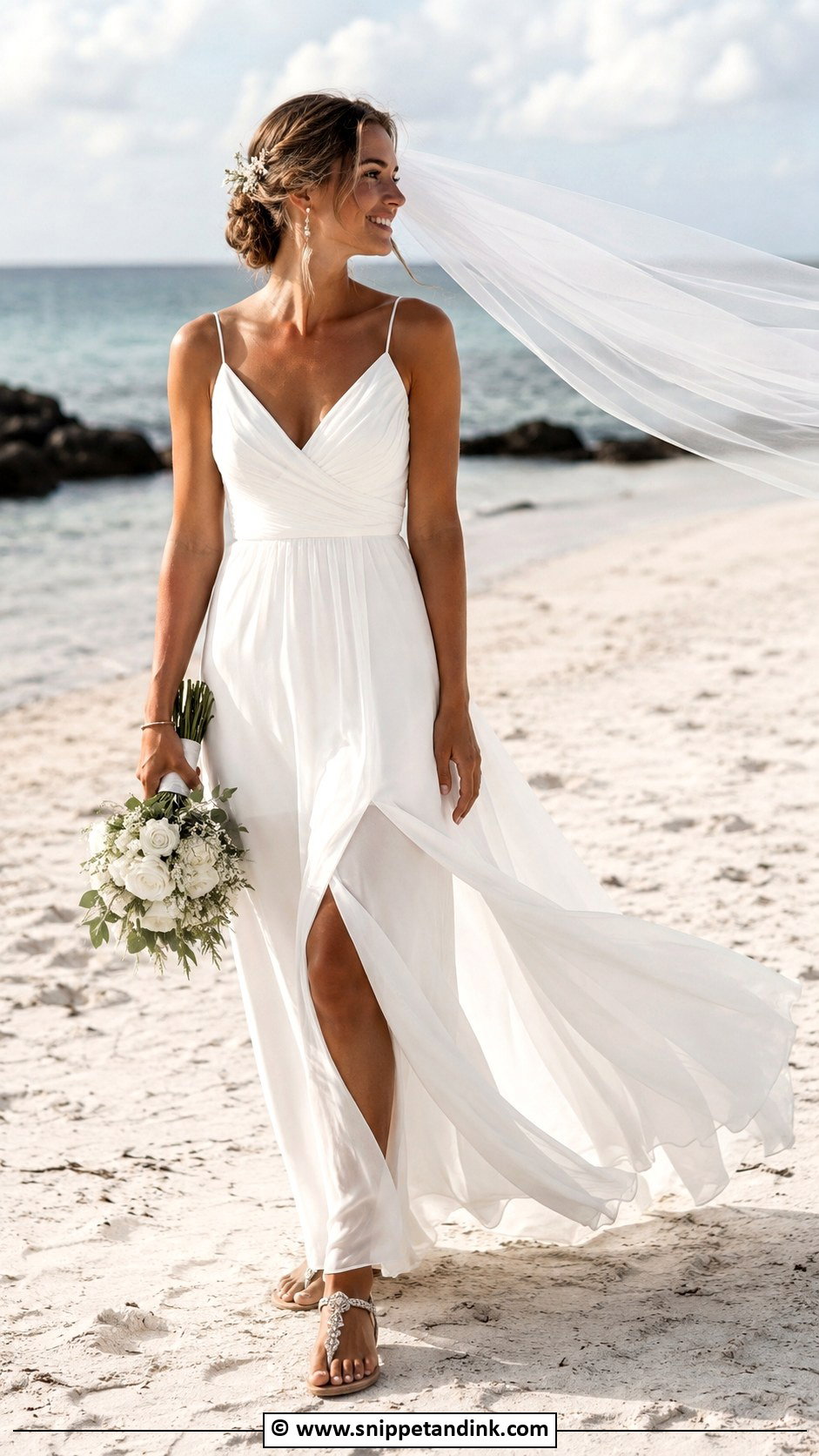 Beach Wedding Dress With Straps - Snippet and Ink - 25 Wedding Dresses with Straps