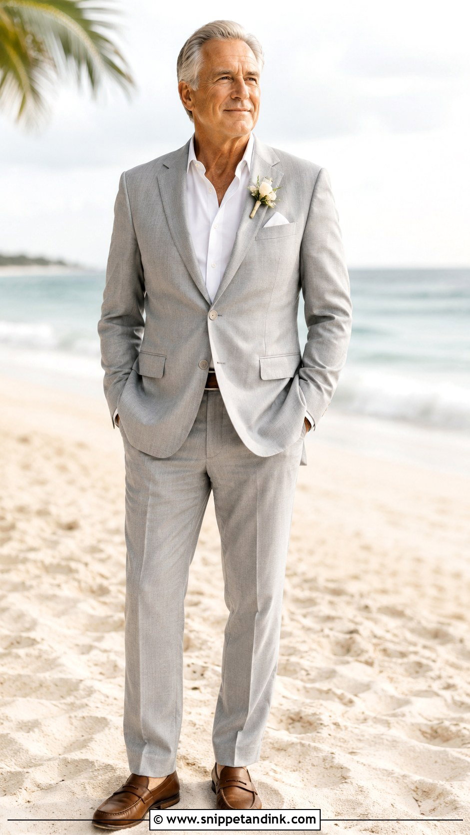 Beach Wedding Father Of The Bride Outfit - Snippet and Ink - 30 Father of the Bride Outfit Ideas