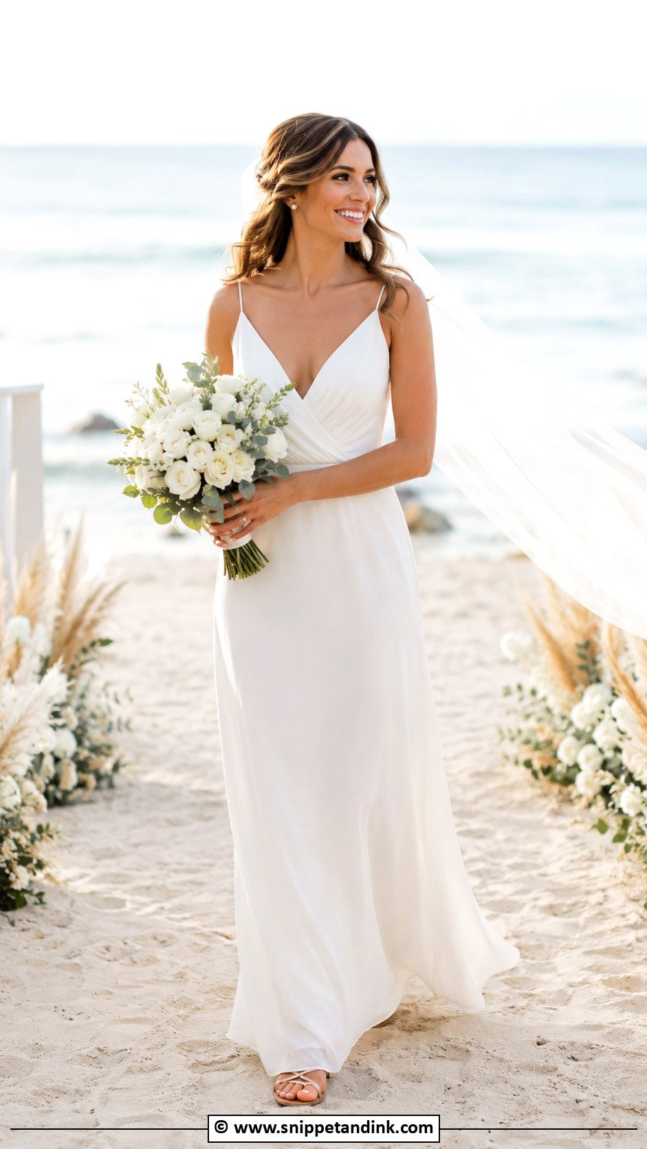 Beach Wedding Gown - Snippet and Ink - 35 Wedding Gowns