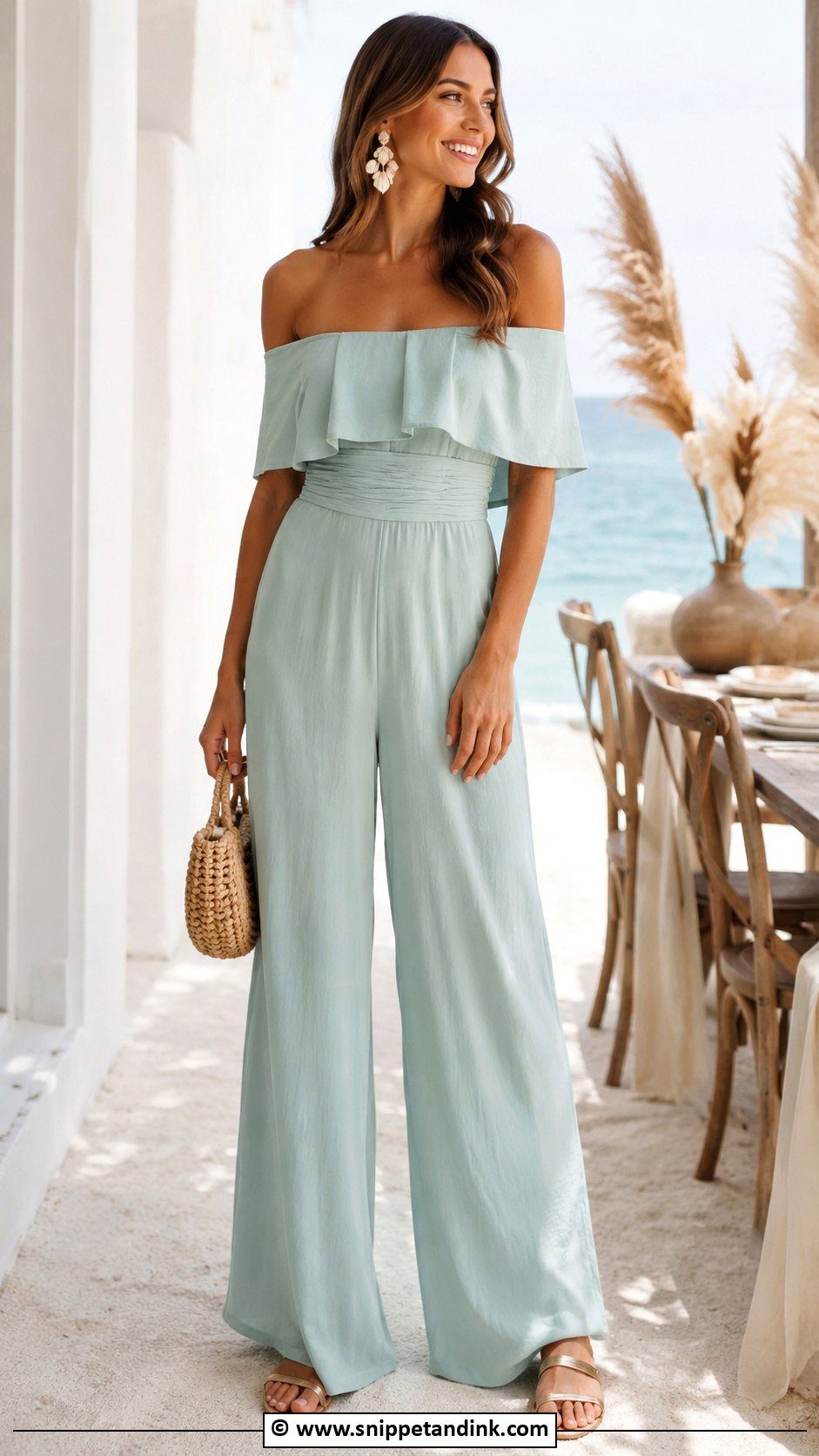 Beach Wedding Jumpsuit - Snippet and Ink - 30 Wedding Jumpsuit Ideas