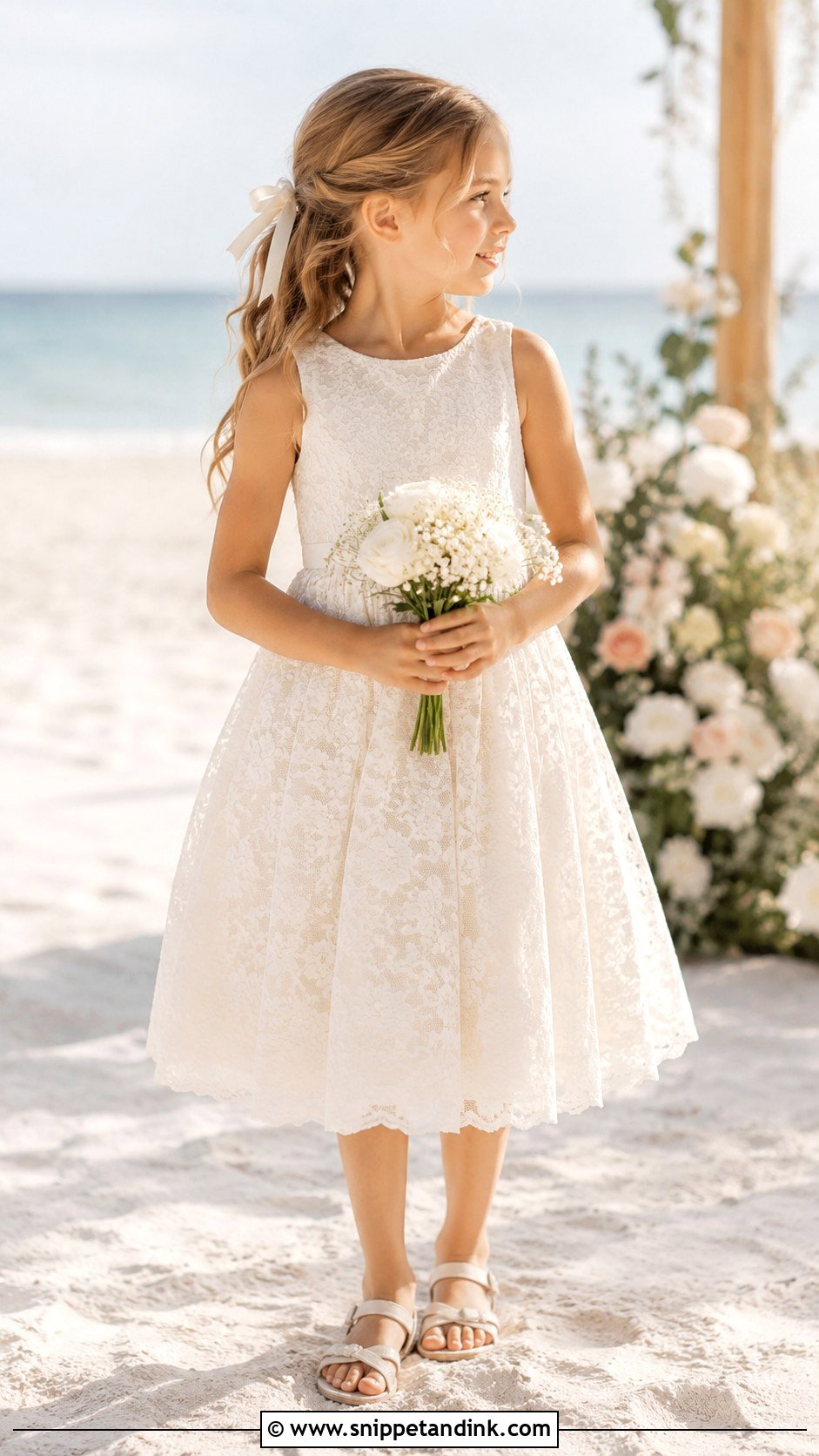 Beach Wedding Little Bride Gown - Snippet and Ink - 25 Little Bride Gown Styles