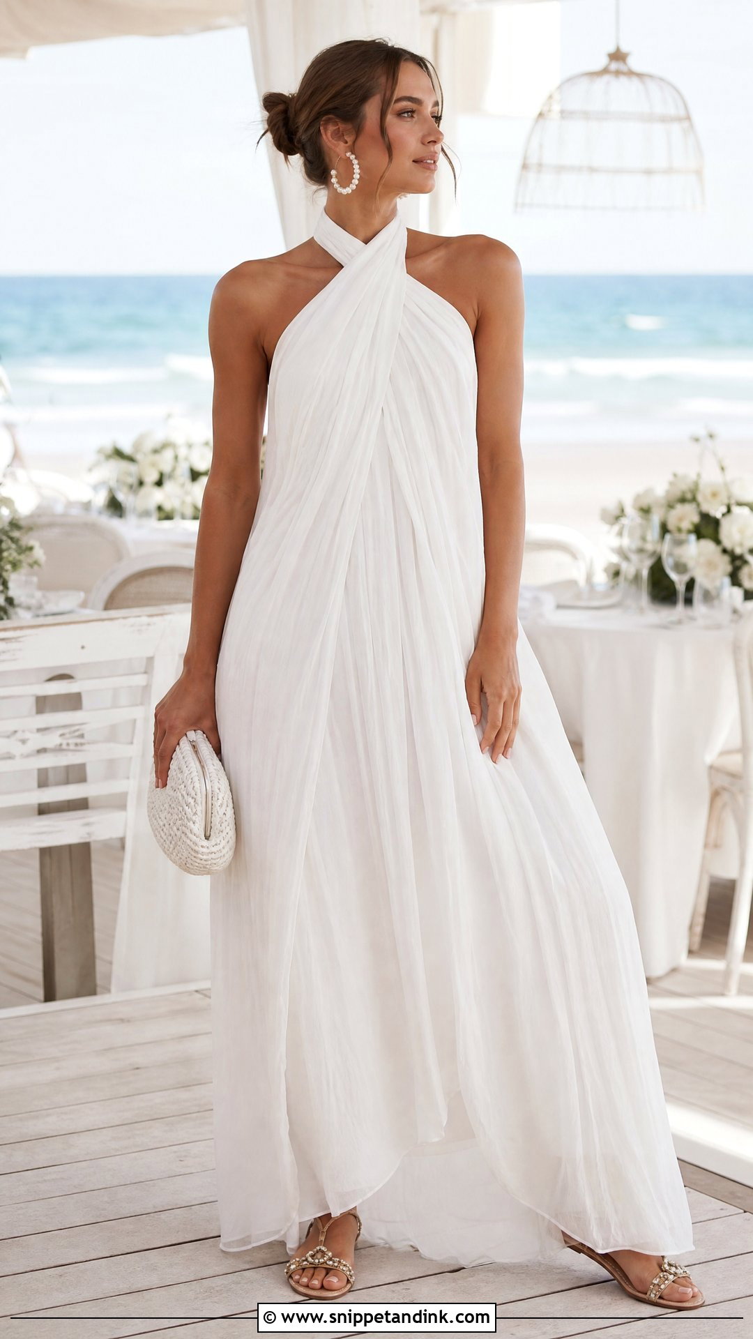 Beach Wedding Night Maxi Dress - Snippet and Ink - 20 Wedding Night Dress Brides Ideas