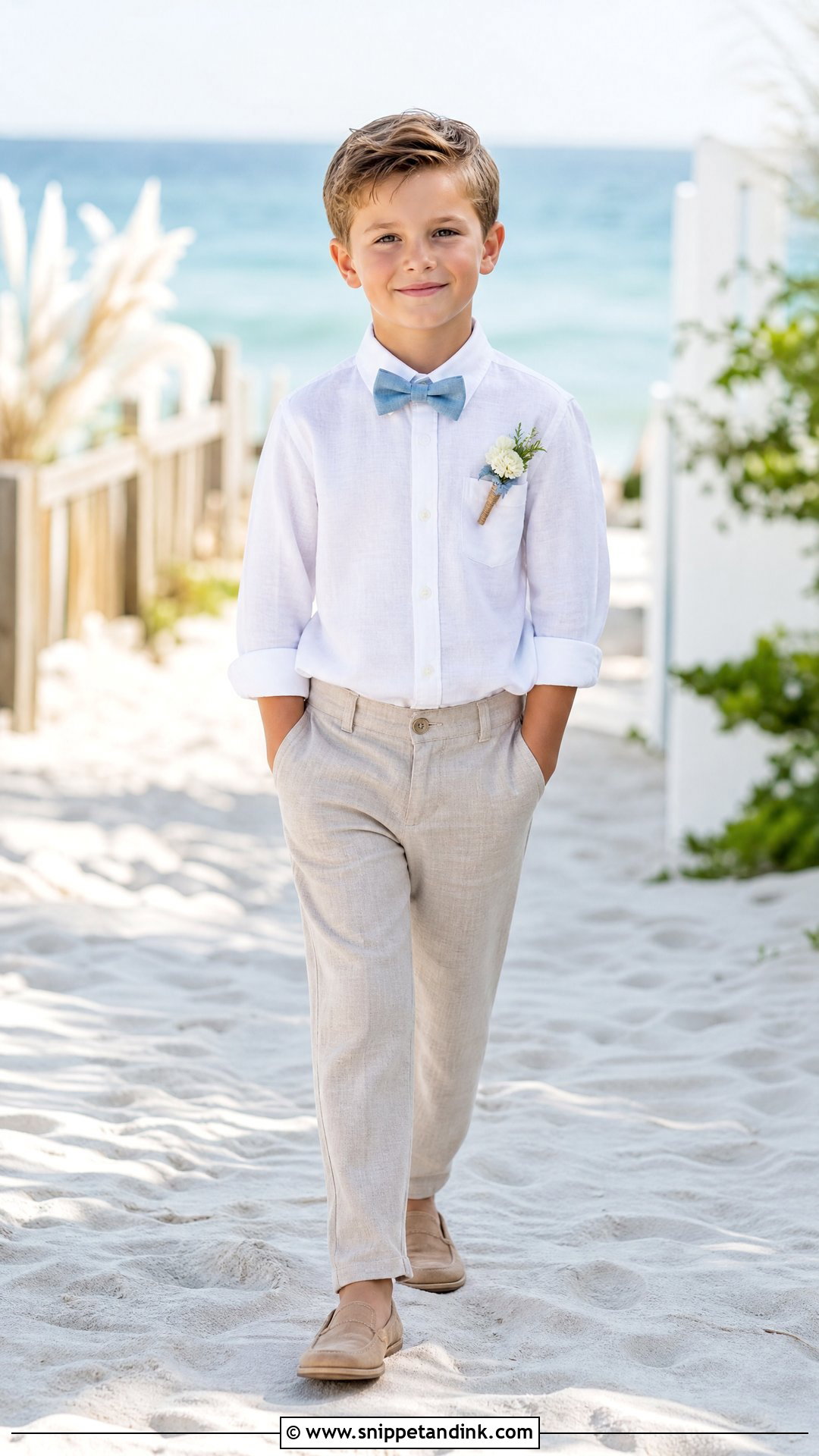 Beach Wedding Outfit For Boys - Snippet and Ink - 25 Boys Outfits for Wedding
