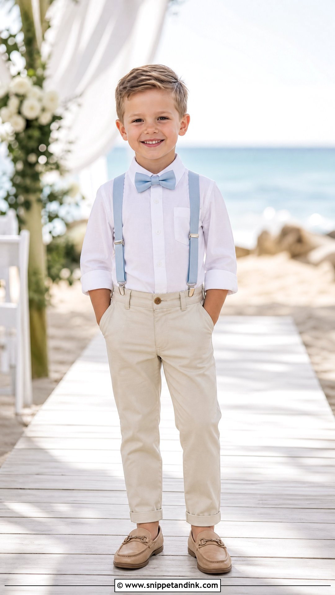 Beach Wedding Outfit for Boys - Snippet and Ink - 20 Wedding Outfit for Boys Kids Ideas