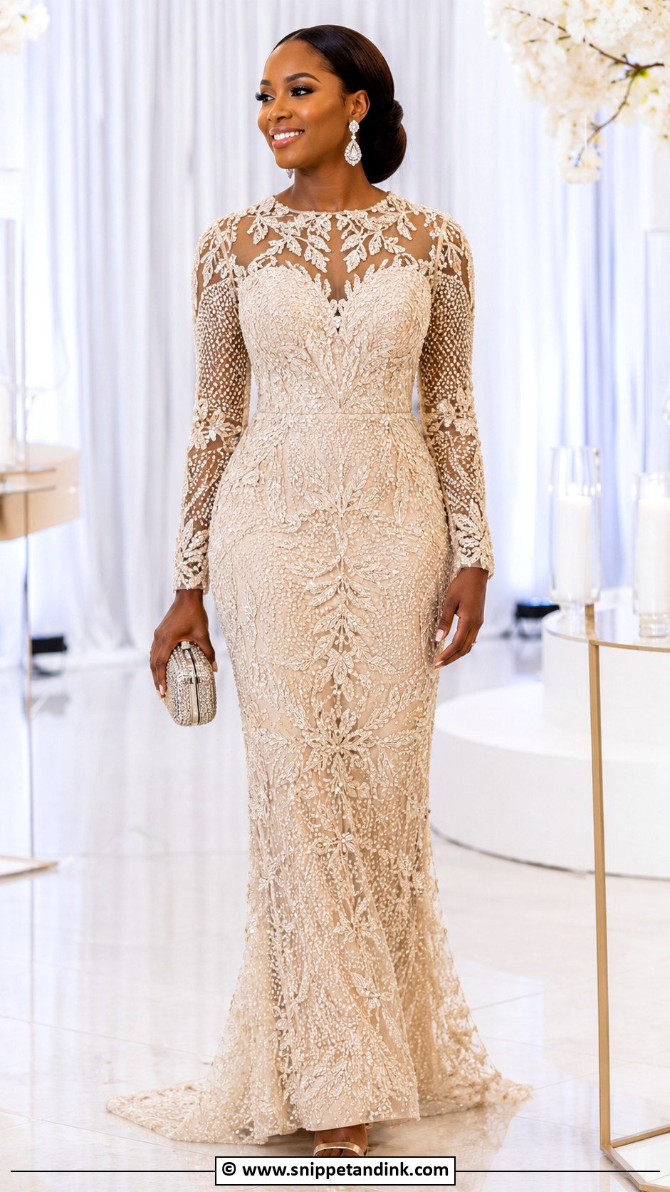 Beaded African Wedding Dress - Snippet and Ink - 30 African Wedding Dress Ideas