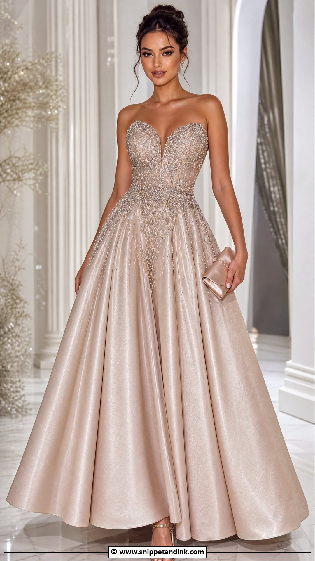 Beaded Ball Gown - Snippet and Ink - 35 Ball Gown Ideas