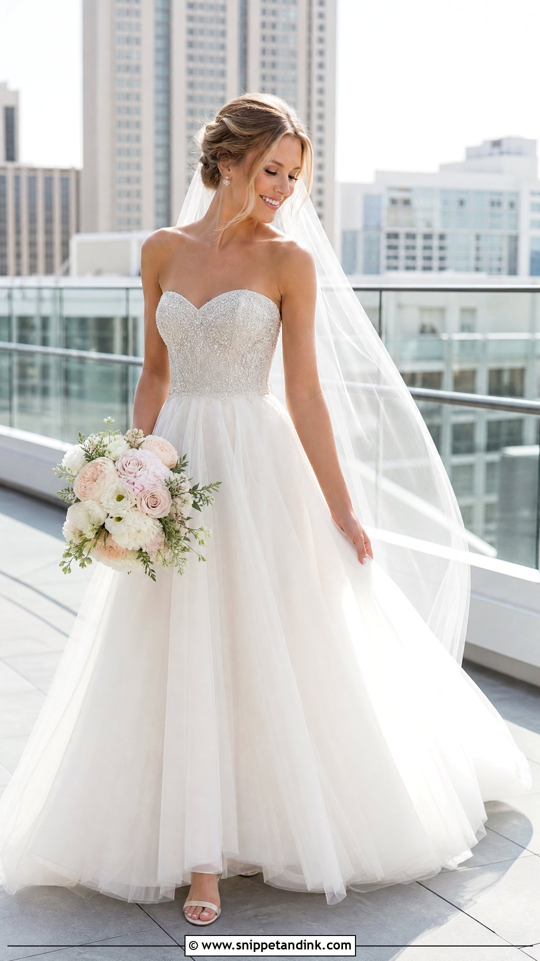 Beaded Bodice Wtoo Wedding Dress - Snippet and Ink - 20 Wtoo By Watters Wedding Dress Ideas