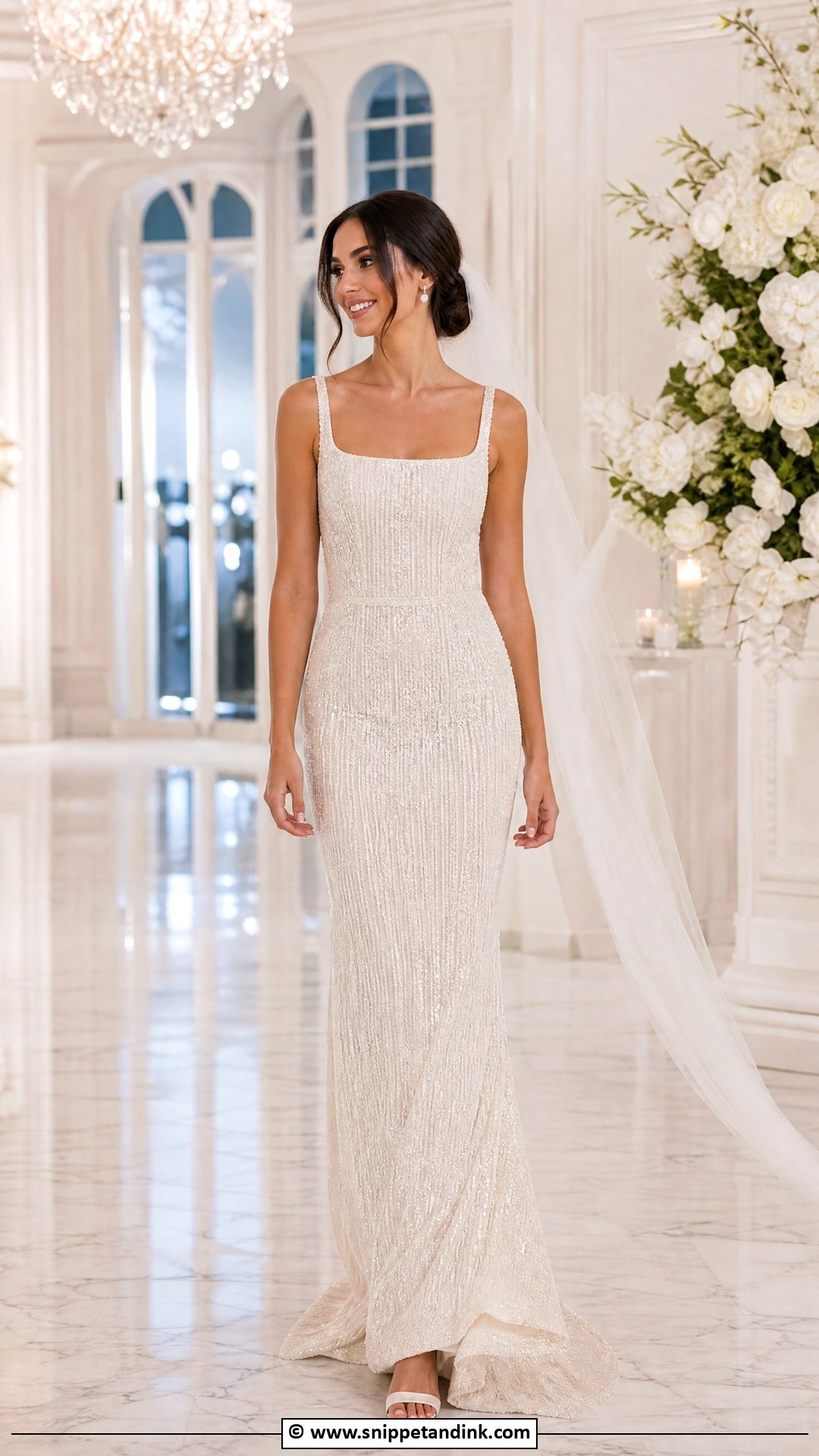 Beaded Bridal Dress - Snippet and Ink - 35 Latest Bridal Dresses