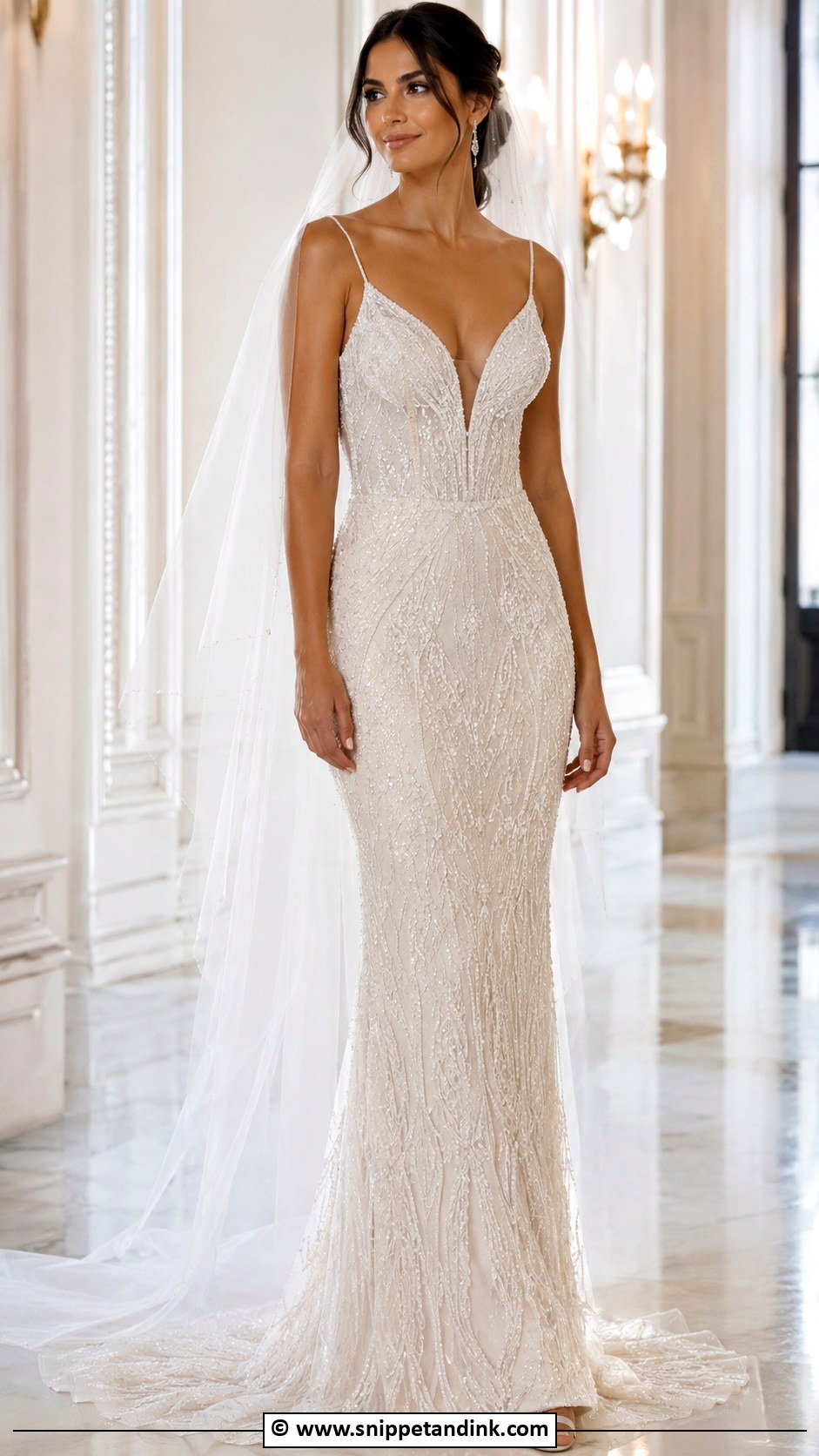 Beaded Bridal Dress - Snippet and Ink - 35 Bridal Dresses