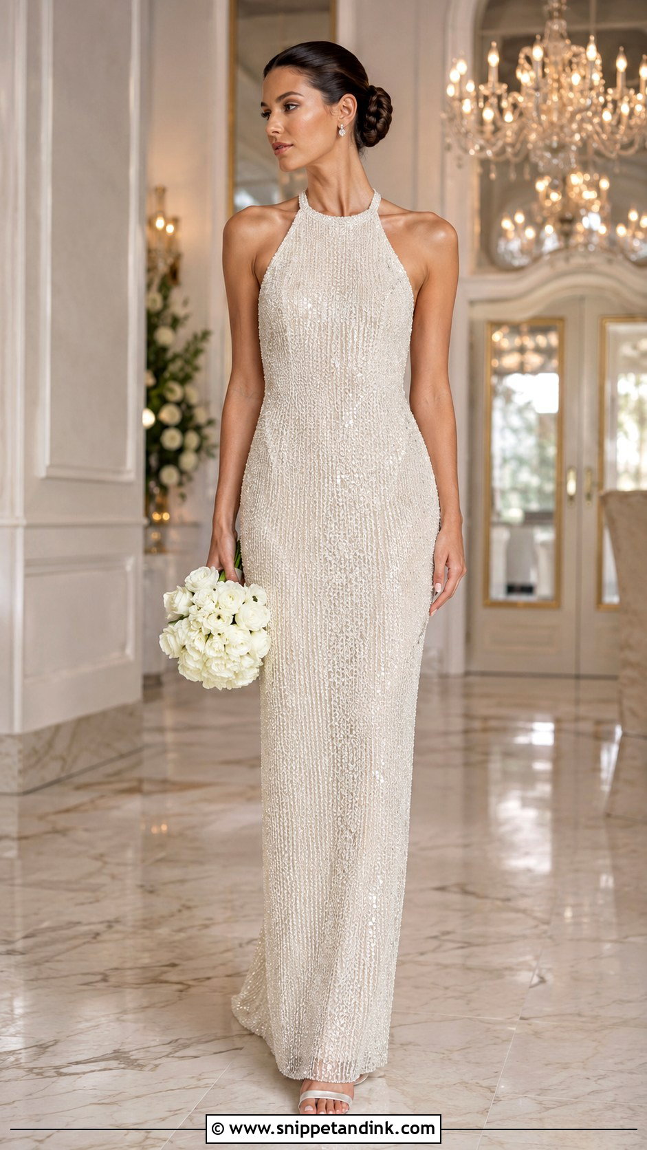 Beaded Bride Dress - Snippet and Ink - 25 Elegant Bride Dress Ideas