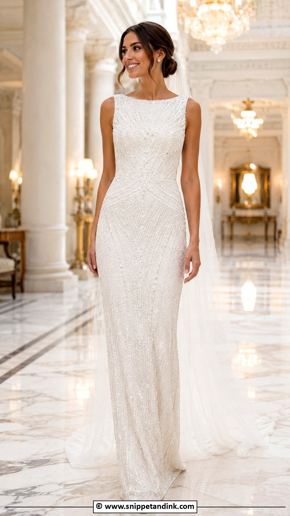 Beaded Bride Gown - Snippet and Ink - 30 Bride Gown Ideas