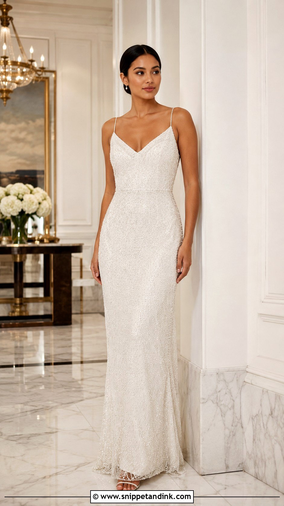 Beaded Bride Look - Snippet and Ink - 25 Bride Looks