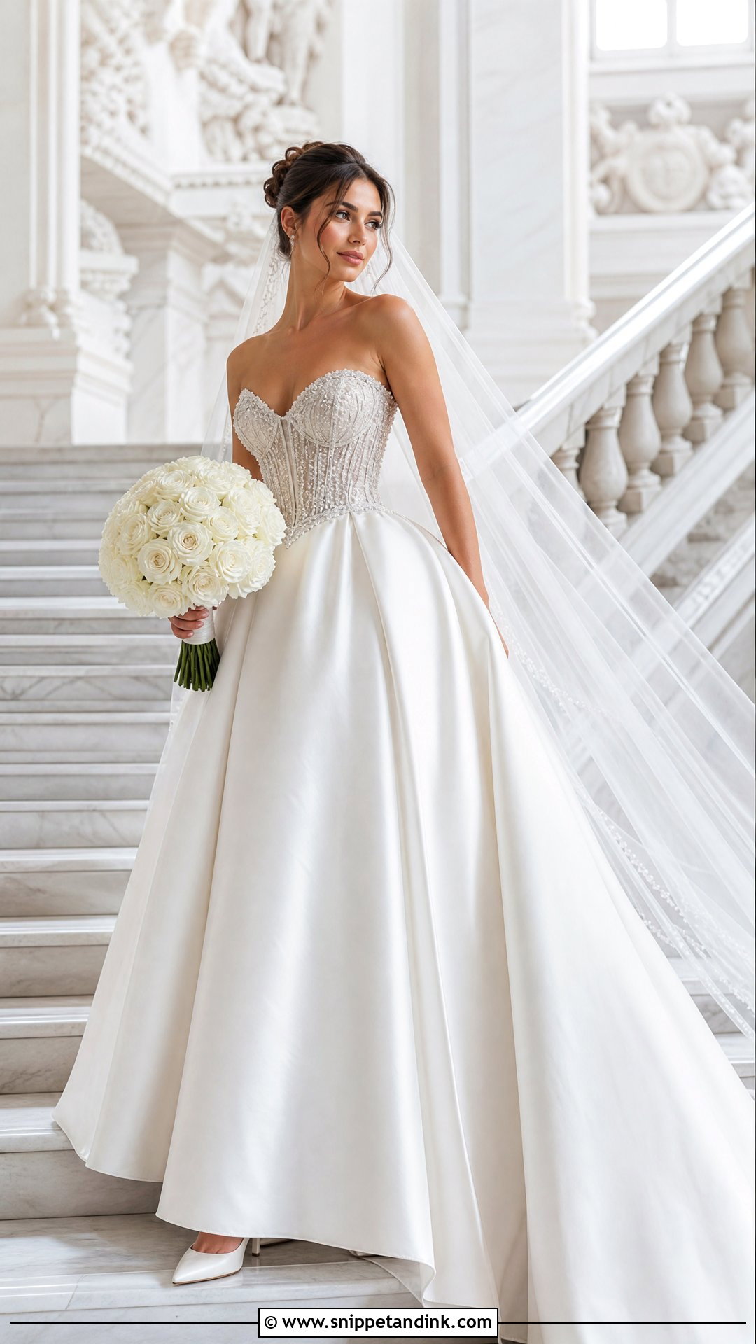 Beaded Corset Wedding Dress Ballgown - Snippet and Ink - 20 Luxury Wedding Dress Ballgown Ideas