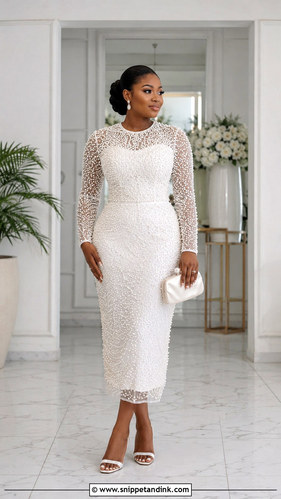 Beaded Dress Court Wedding Outfit - Snippet and Ink - 25 Court Wedding Outfit the Bride Nigeria Ideas