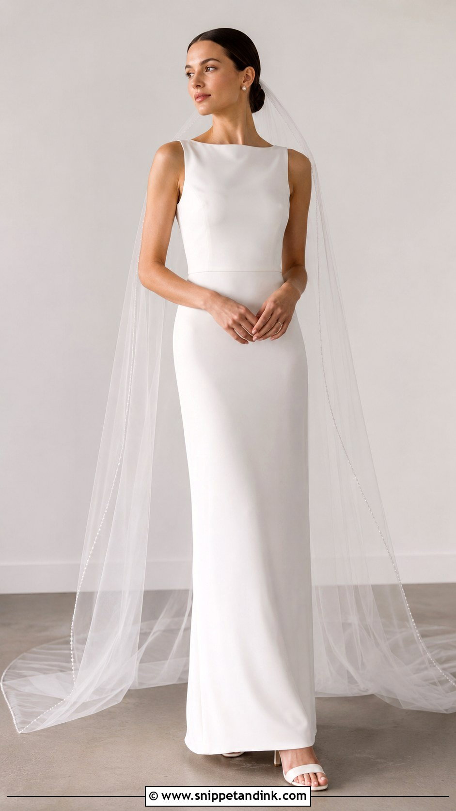 Beaded Drop Veil - Snippet and Ink - 25 Beaded Veil Ideas
