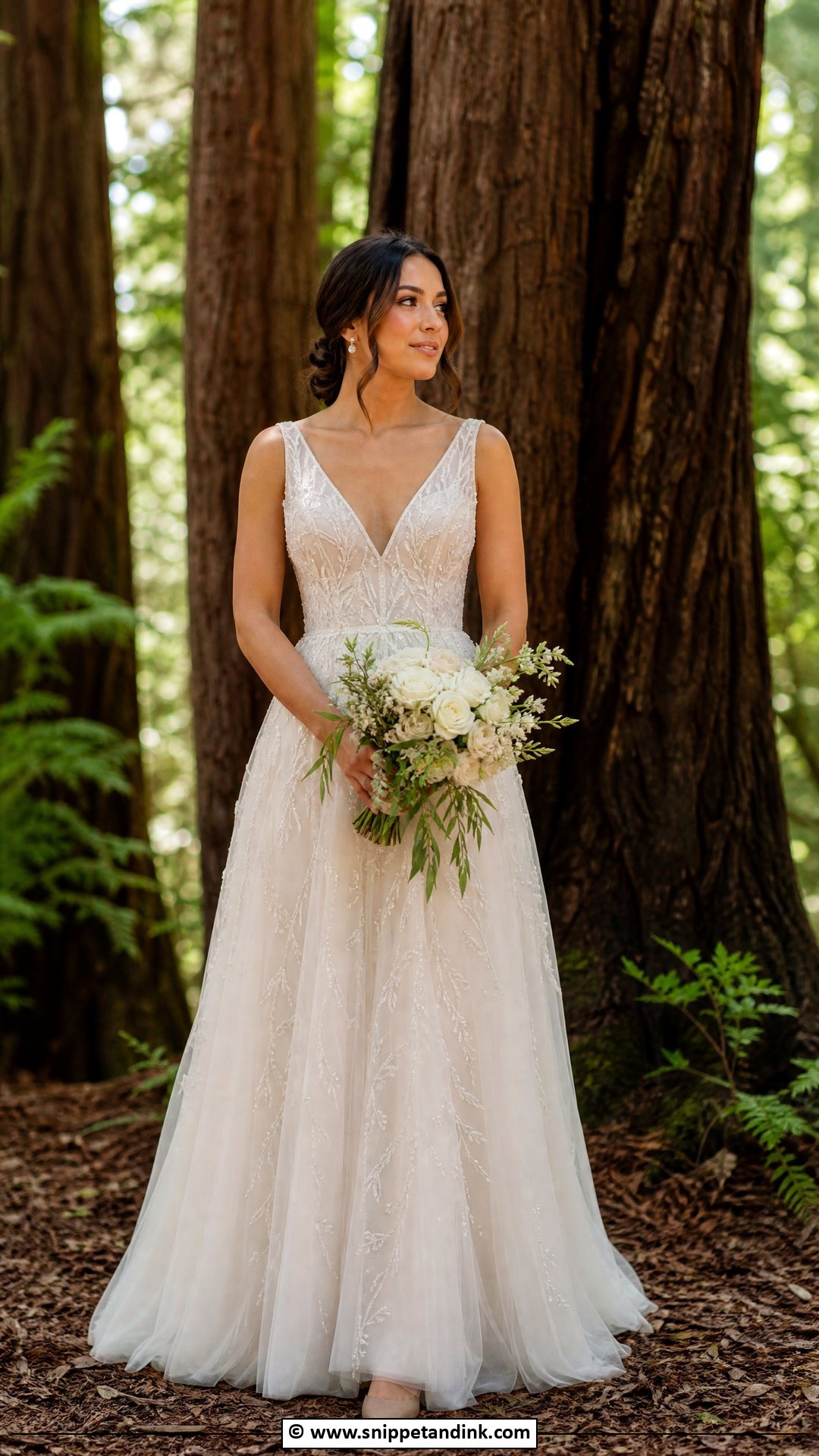 Beaded Forest Wedding Dress - Snippet and Ink - 35 Forest Wedding Dress Ideas