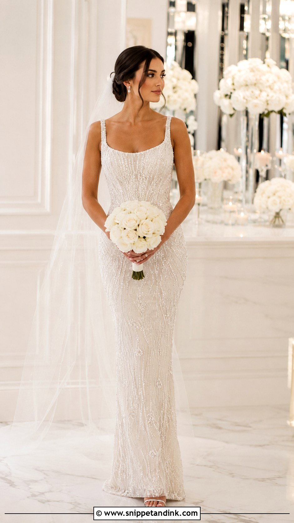 Beaded Gown for Bride - Snippet and Ink - 25 Gown for Bride Ideas
