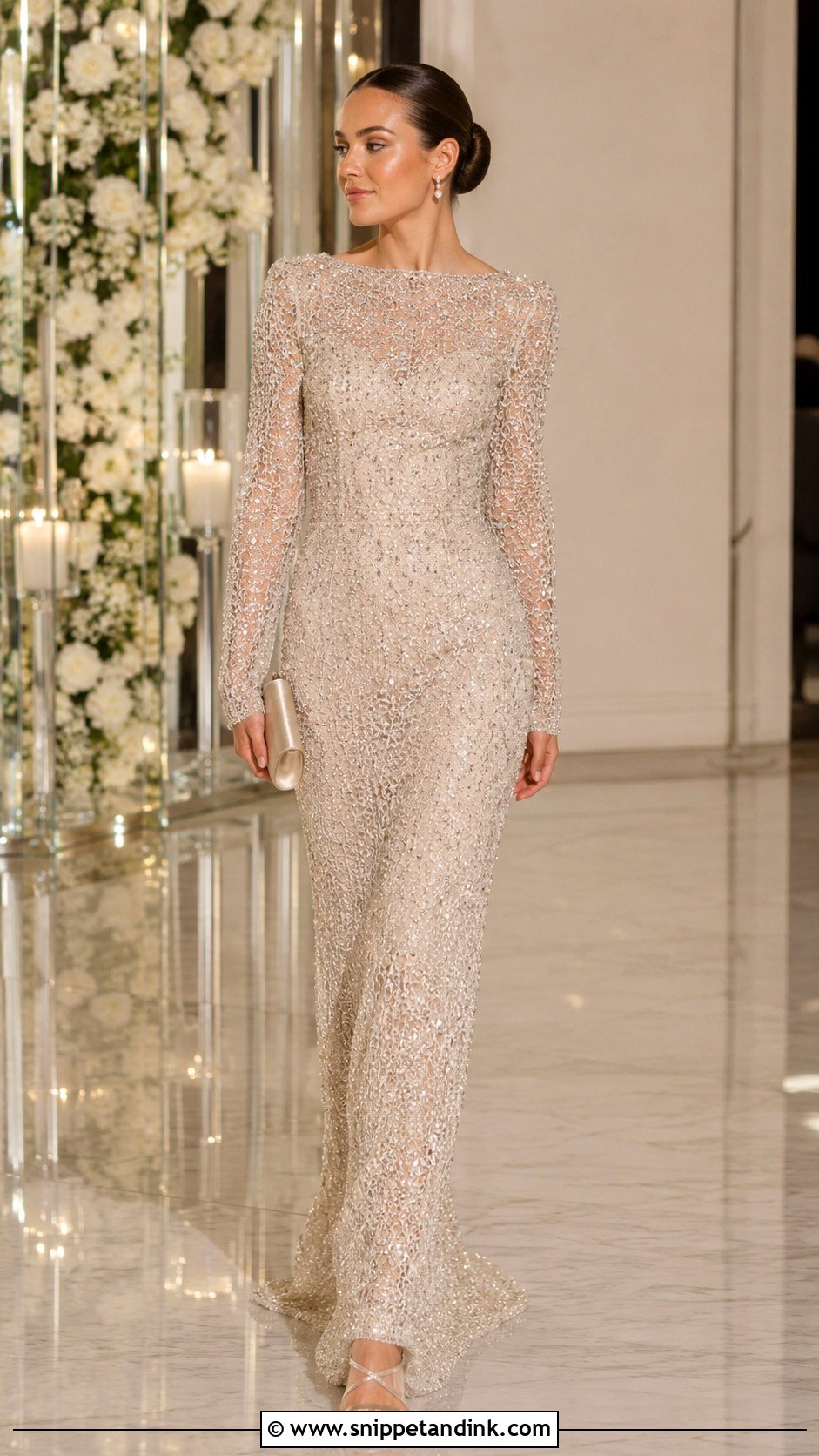 Beaded Mafia Wedding Dress - Snippet and Ink - 25 Mafia Wedding Dress Ideas
