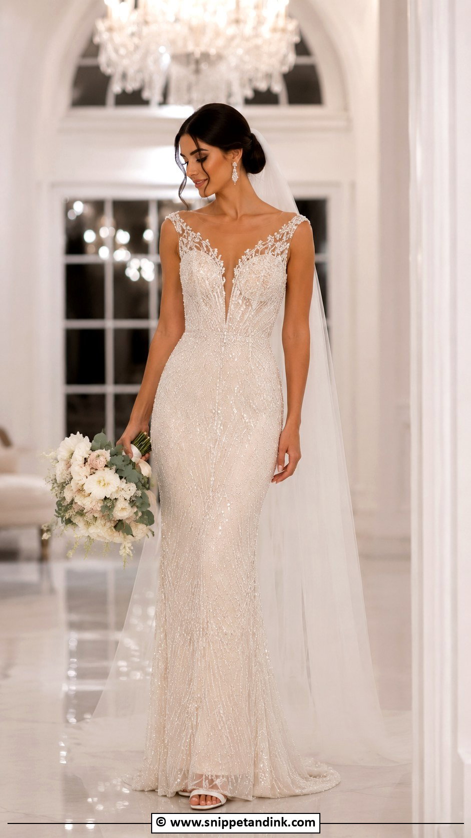 Beaded Marriage Dress - Snippet and Ink - 25 Marriage Dresses for Women