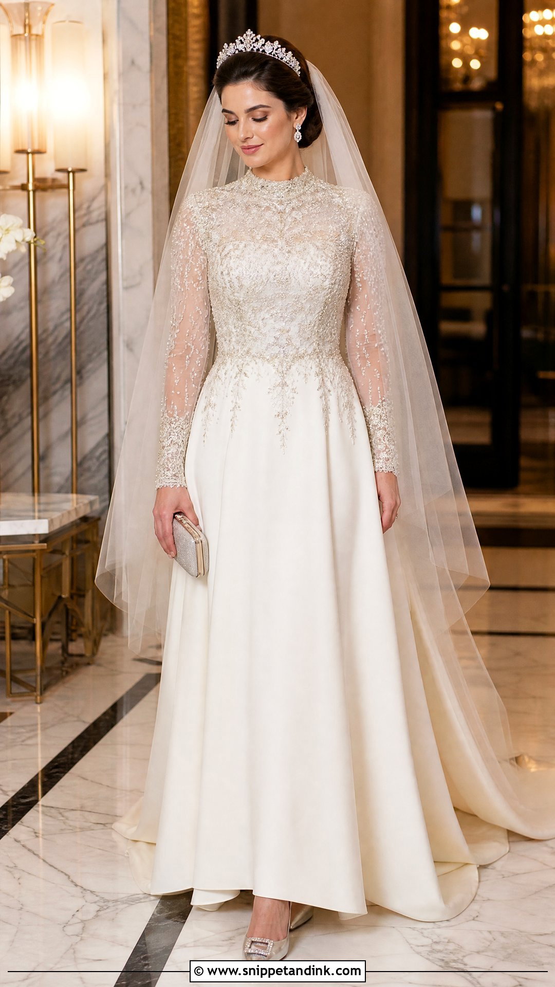 Beaded Priscilla Wedding Dress - Snippet and Ink - 20 Priscilla Wedding Dress Ideas