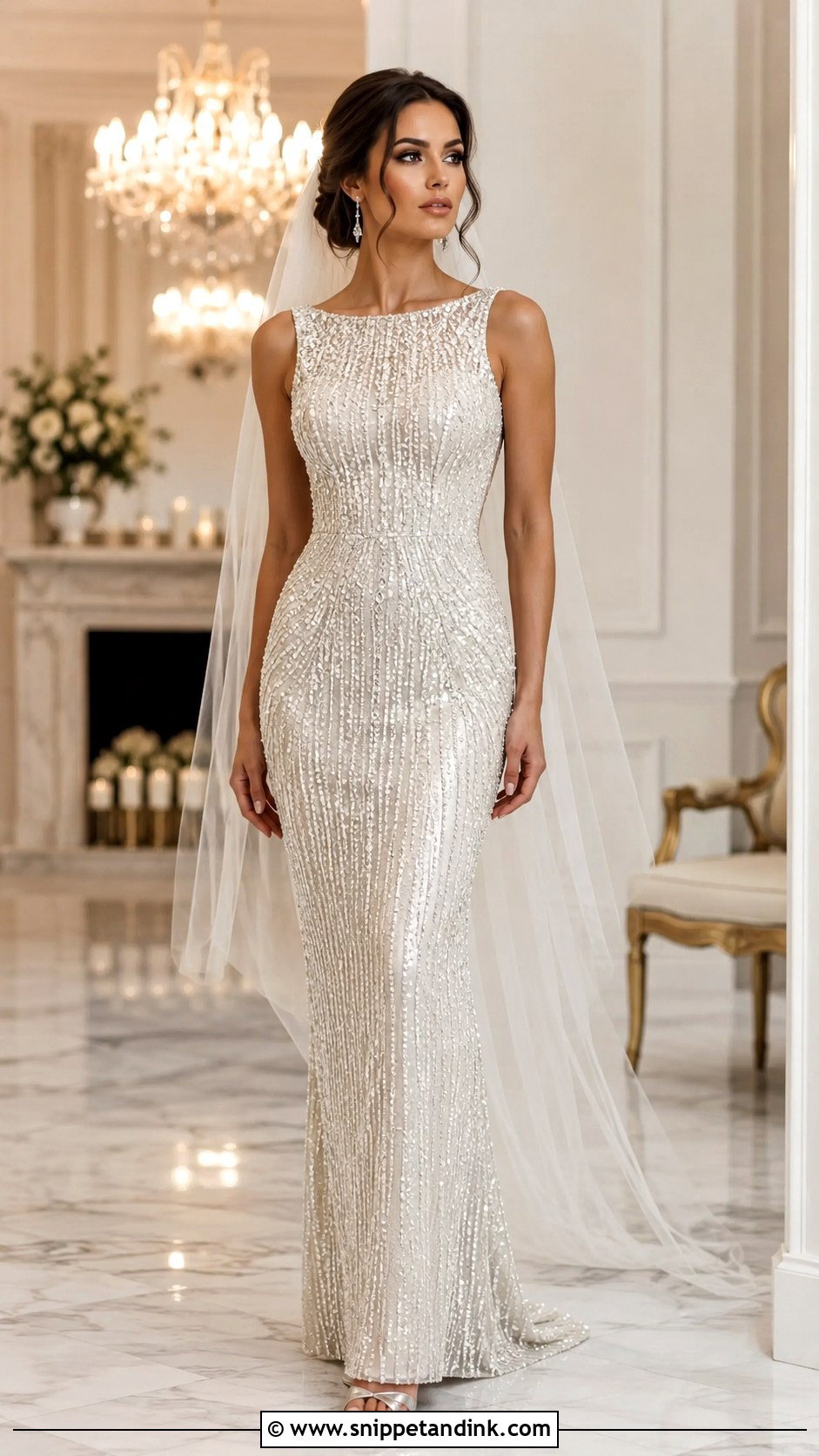Beaded Wedding Dress - Snippet and Ink - 30 Best Wedding Dresses