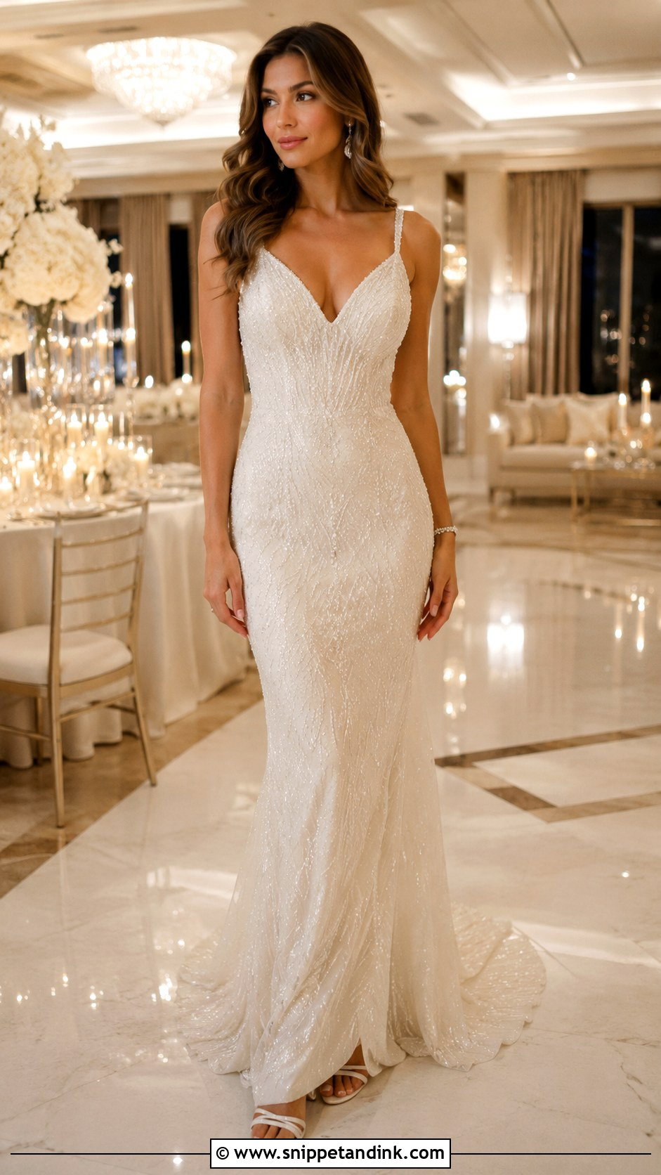 Beaded Wedding Dress - Snippet and Ink - 25 Dress Design for Wedding Ideas