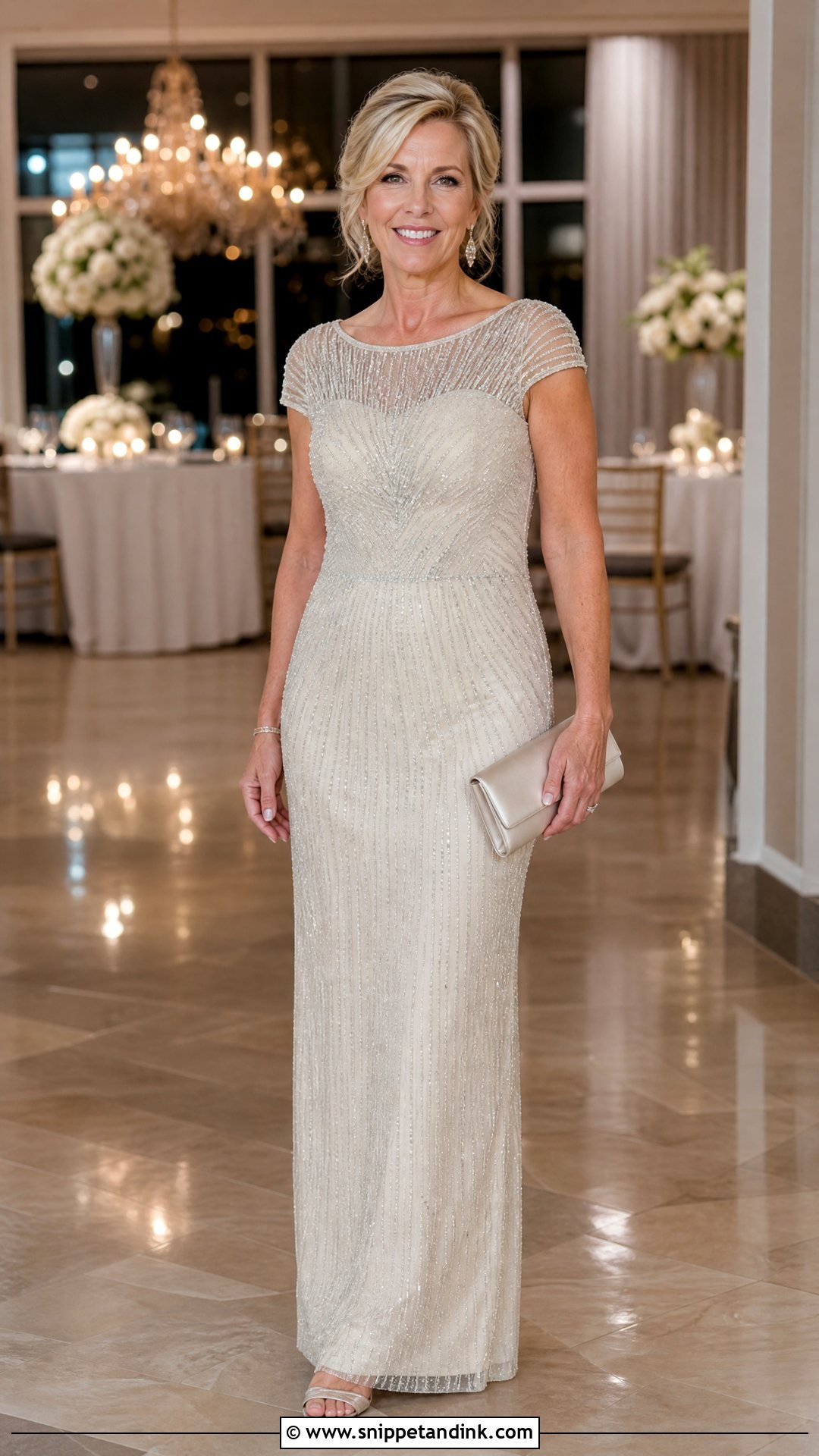 Beaded Wedding Dress - Snippet and Ink - 25 Over 50 Bride Wedding Dresses