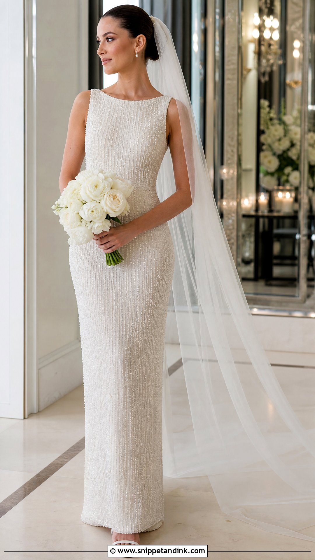 Beaded Wedding Dress - Snippet and Ink - 25 Wedding Dresses for Women