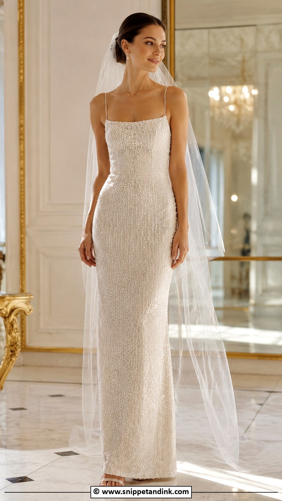 Beaded Wedding Dress - Snippet and Ink - 30 Elegant Wedding Dresses