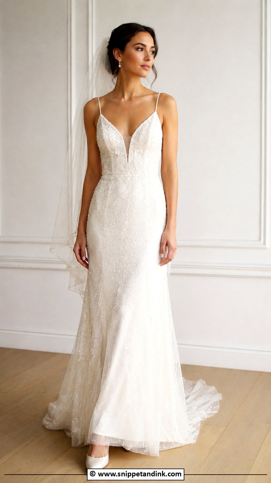 Beaded Wedding Dress - Snippet and Ink - 30 Ethereal Wedding Dress Romantic Ideas