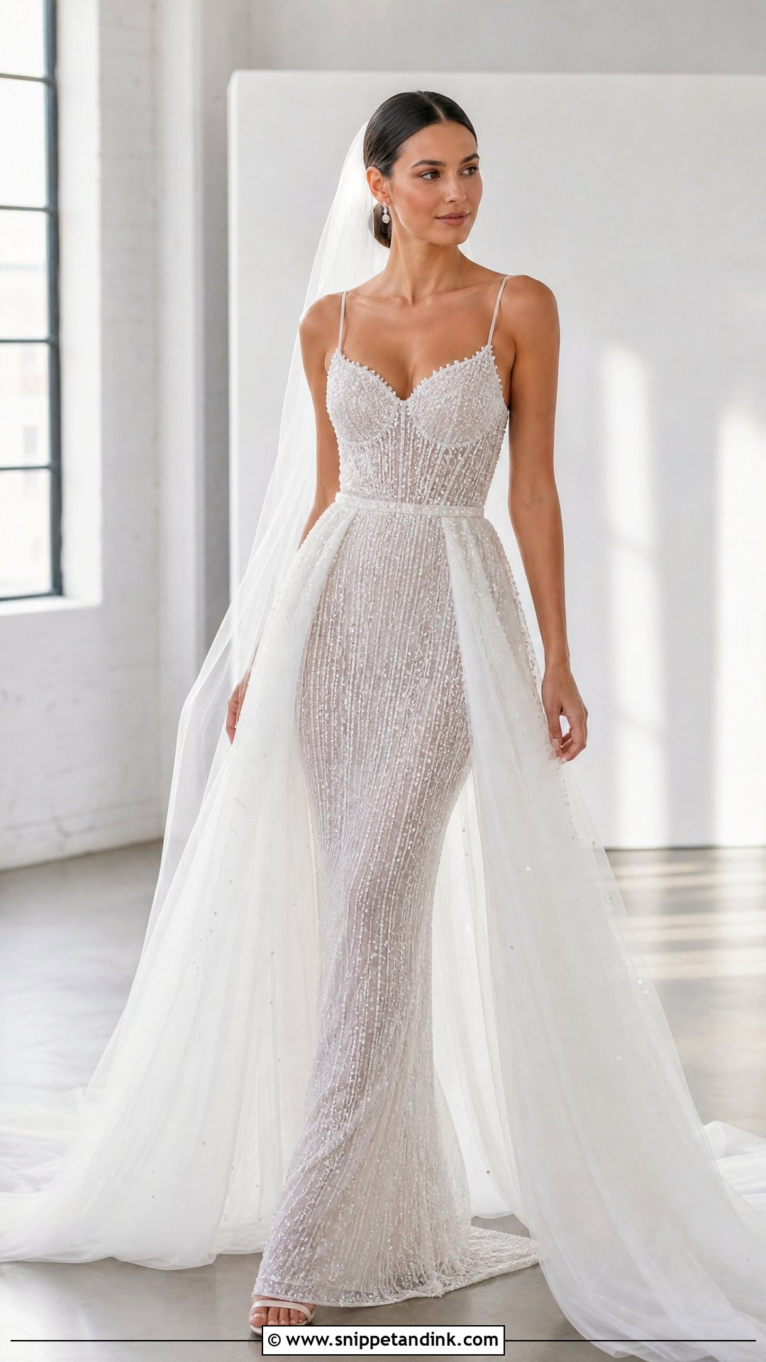 Beaded Wedding Dress With Detachable Skirt - Snippet and Ink - 25 Wedding Dress with Detachable Skirt Ideas