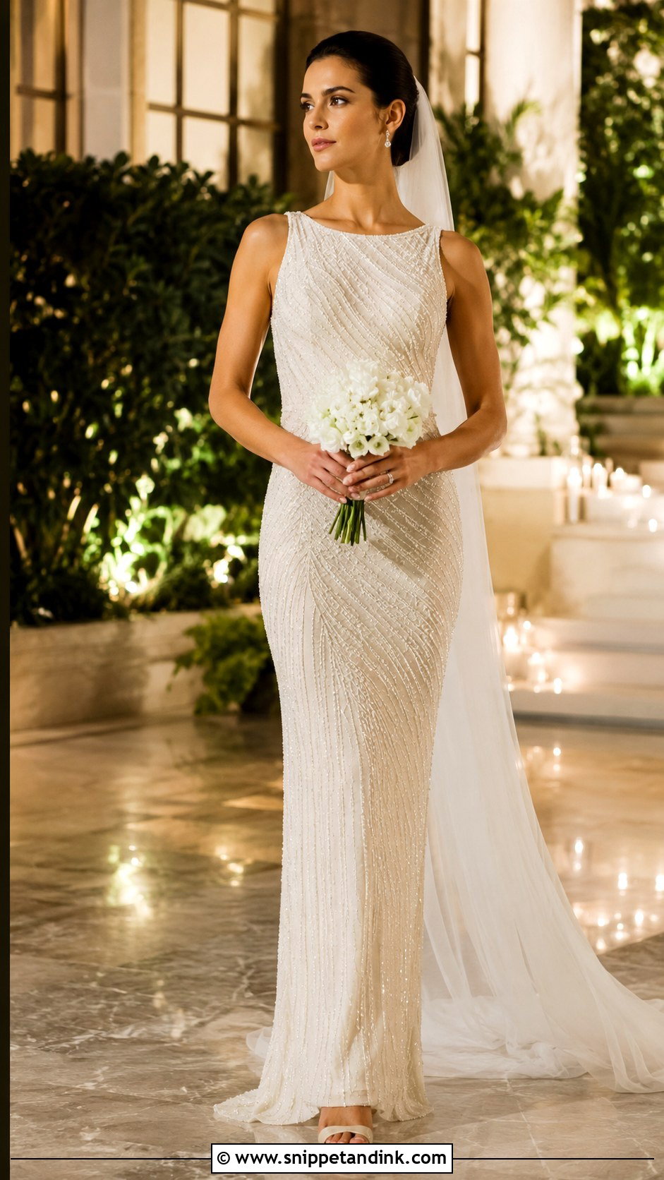 Beaded Wedding Gown - Snippet and Ink - 25 Beautiful Wedding Gowns