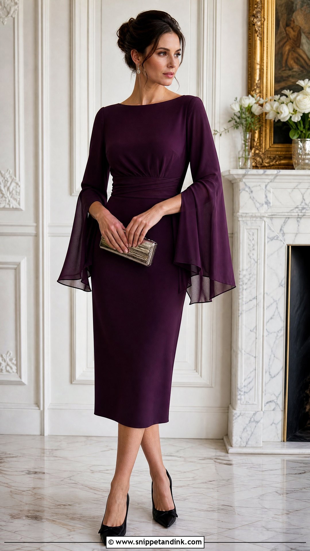 Bell Sleeve Holy Matrimony Dress - Snippet and Ink - 25 Holy Matrimony Dress Ideas