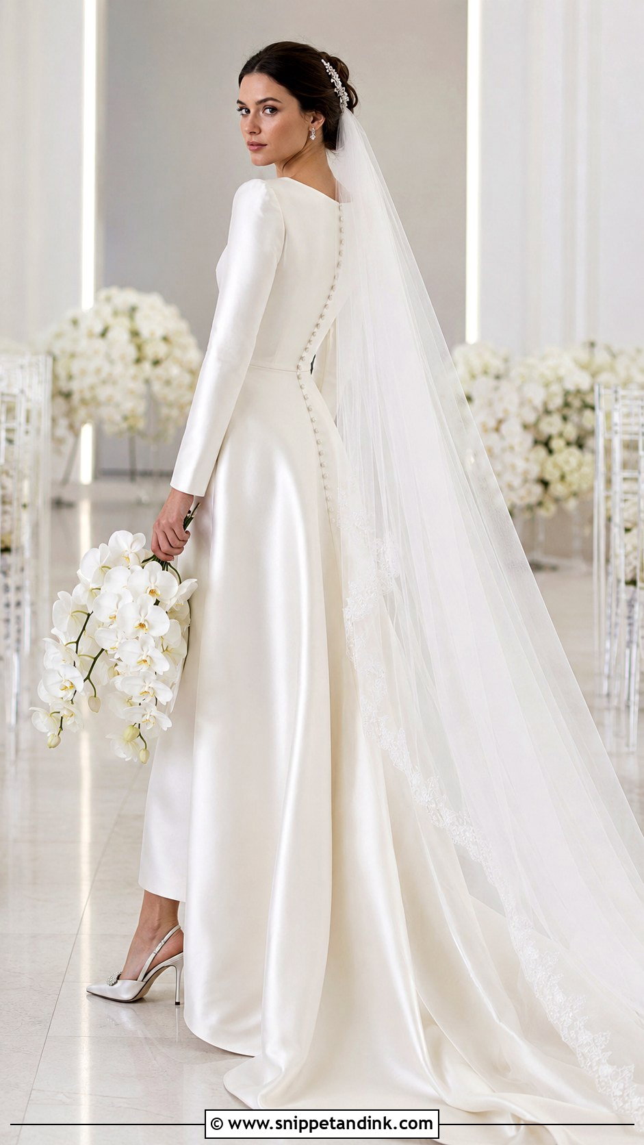 Bella Swan Satin Wedding Dress - Snippet and Ink - 20 Bella's Wedding Dress Ideas