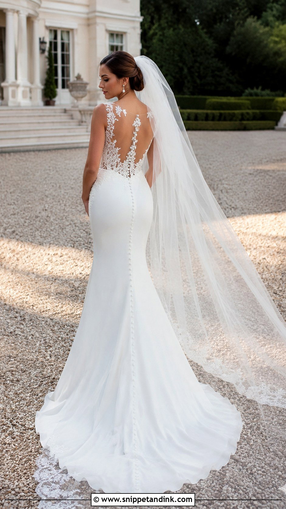 Bella Wedding Dress With Lace Back - Snippet and Ink - 20 Bella Wedding Dress Ideas