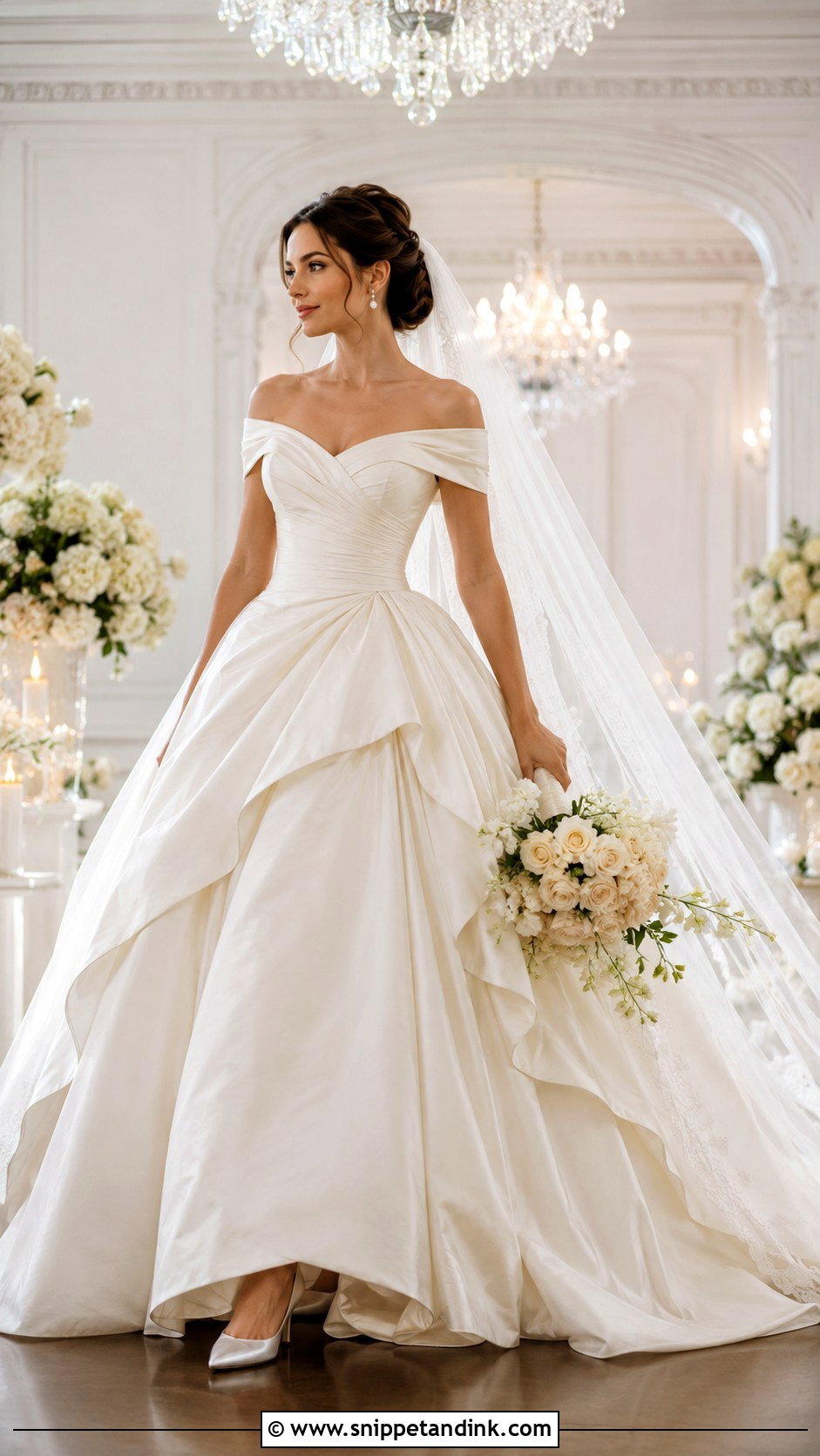 Belle Ball Gown Wedding Dress - Snippet and Ink - 25 Belle Wedding Dress Ideas