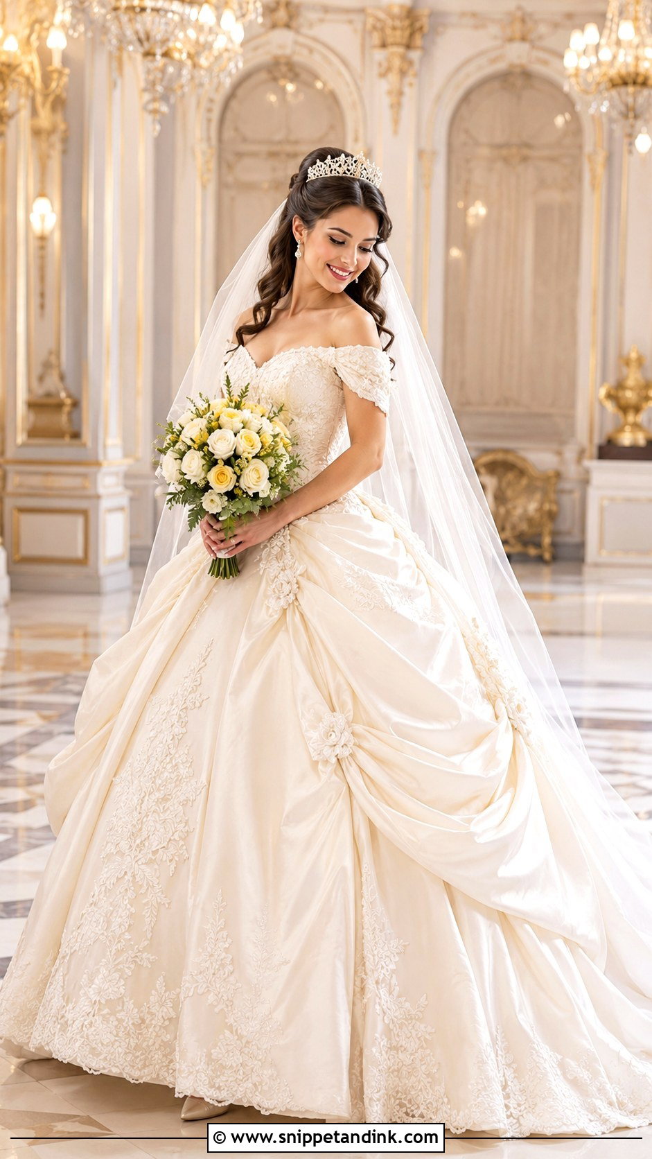 Belle Princess Wedding Dress - Snippet and Ink - 25 Belle Wedding Dress Ideas