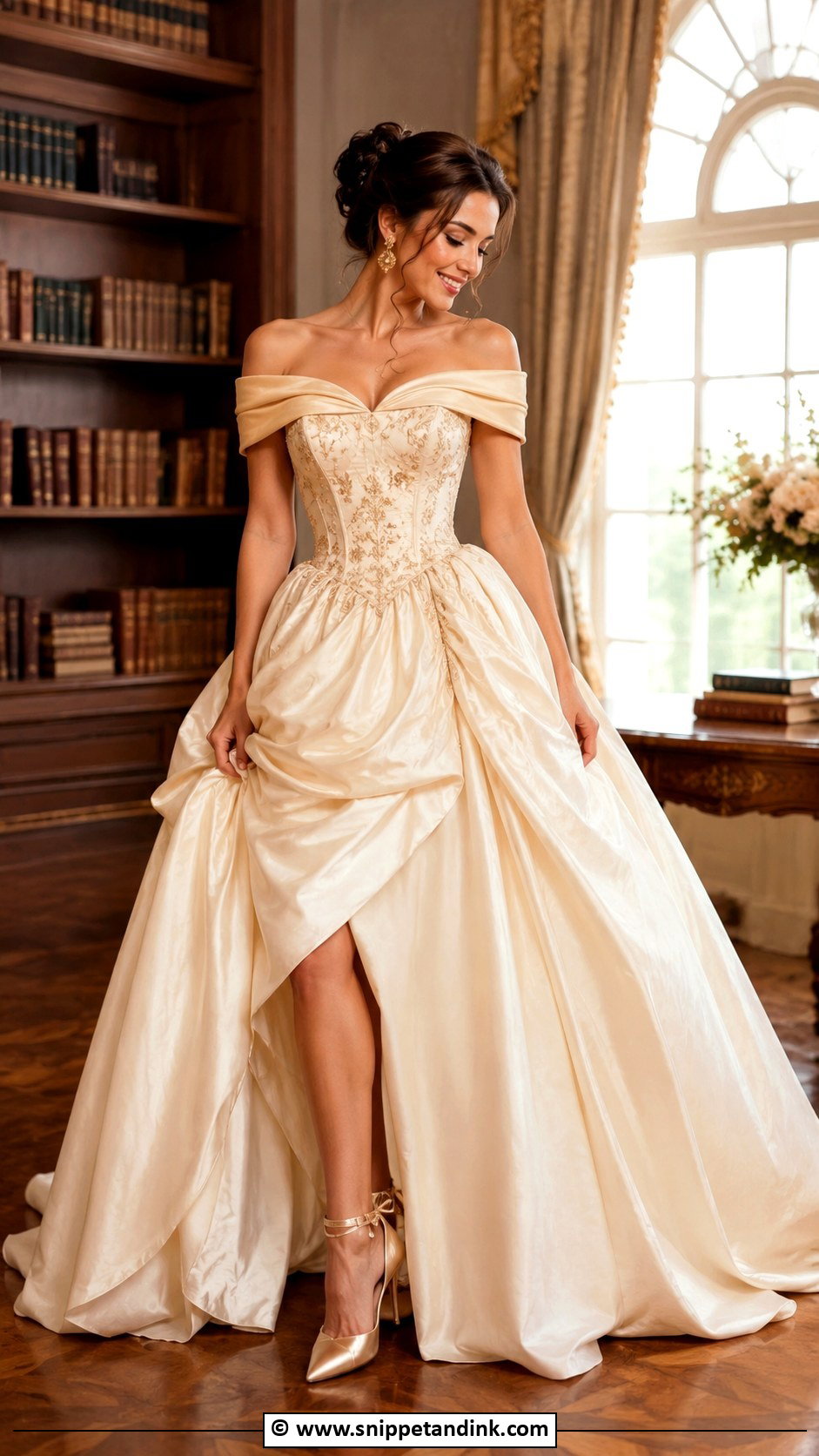 Belle Princess Wedding Dress - Snippet and Ink - 35 Princess Wedding Dress Ideas