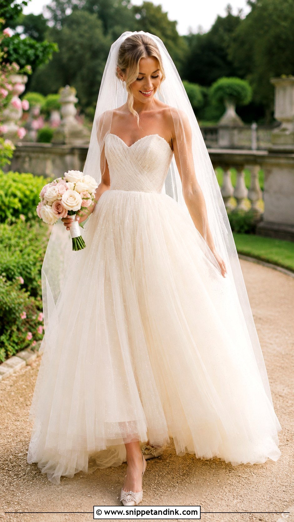 Belle Tulle Wedding Dress - Snippet and Ink - 25 Belle Wedding Dress Ideas