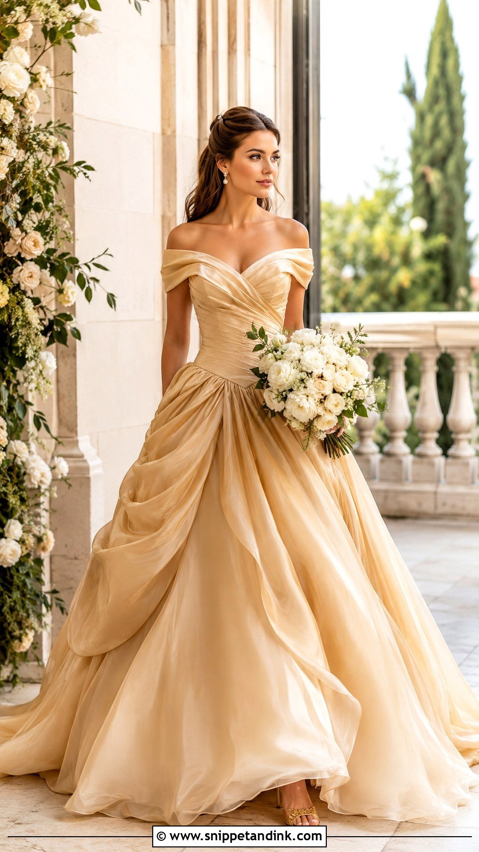 Belle Wedding Dress - Snippet and Ink - 25 Fairytale Wedding Dress Princesses Ideas