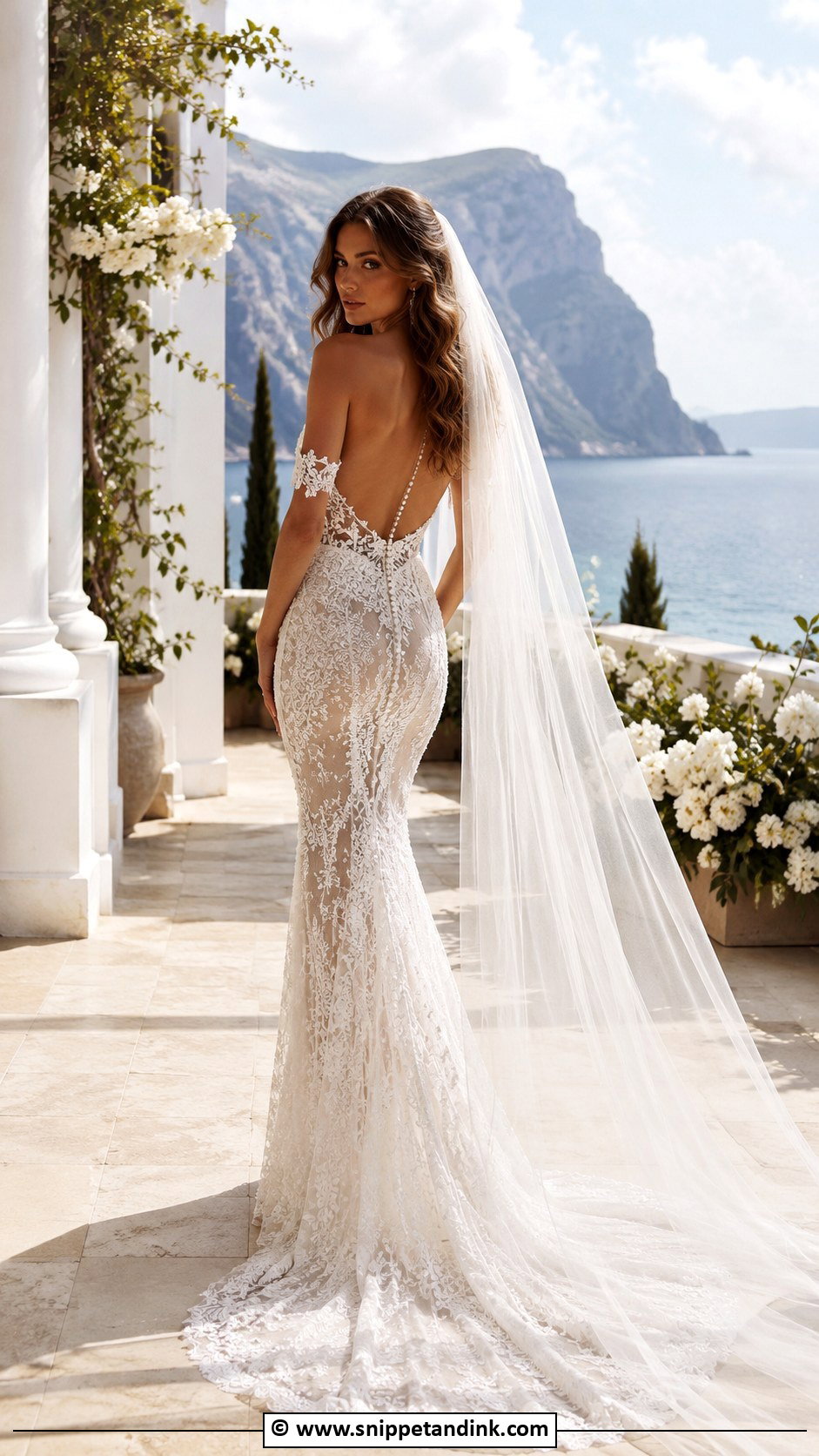 Berta Backless Wedding Dress - Snippet and Ink - 25 Berta Wedding Dress Ideas