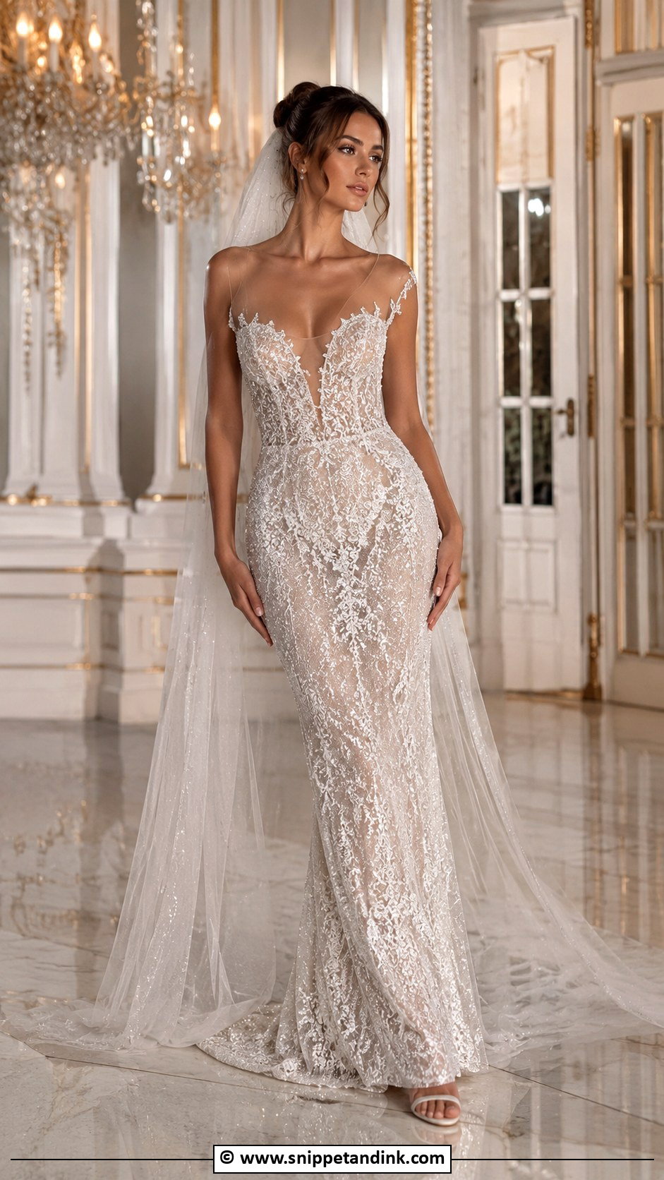 Berta Satin Wedding Dress - Snippet and Ink - 25 Berta Wedding Dress Ideas
