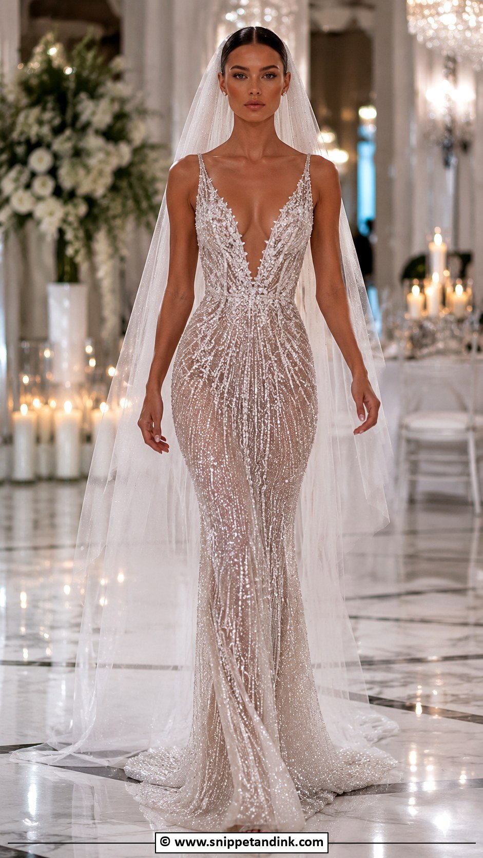 Berta Sparkle Wedding Dress - Snippet and Ink - 25 Berta Wedding Dress Ideas